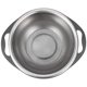 thumbnail image 1 of unbranded Colador De Acero Inoxidable Negro Para Cocina Con Bowl Para Y Verduras, 1 of 6