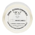 thumbnail image 2 of HOUSELABELS 1.25" x 1" Retail Labels on 1" Core Compatible With Zebra and Rollo Printers, 40 Rolls / 1,380 Labels per Roll, 2 of 7