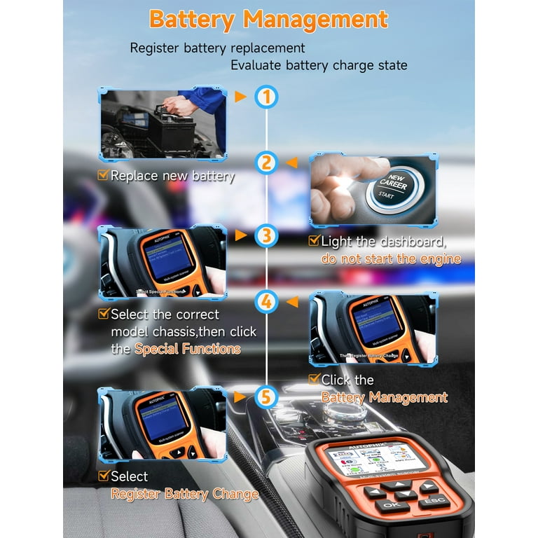 確認ପ(⑅ˊᵕˋ⑅)ଓ Autophix 5900 Automotive Diagnostic Tool, Full OBDII Functions