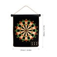 thumbnail image 4 of Graflsoa Double-Sided Magnetic Dartboard Set for Kids with 6 Darts, 15-Inch Magnetic Dartboard, Safe and Fun Indoor Game, 4 of 6