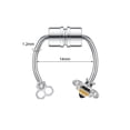 thumbnail image 2 of QQTDFG 16G Magnetic Clip on Nose Ring Stainless Steel Non Piercing Septum Rings Jewelry-Style 2, 2 of 9