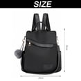 thumbnail image 2 of Mochila pequeña antirrobo para mujer, mochila de nailon impermeable, bolso de hombro ligero, mochila para mujer, bolso impermeable, 2 of 8