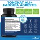 thumbnail image 2 of ForestLeaf Tongkat Ali + Fadogia Agrestis Supplement with BioPerine - Maximum Strength 200:1 Extract - 300g Longjack Tongkat Ali for Men or Women - Test, Muscle and Strength Support - 120 Capsules, 2 of 5