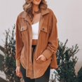thumbnail image 2 of Vedolay Cardigan Sweaters for Women Open Front Jacket Long Sleeve Coat Outerwear 2023 Brown,S, 2 of 5