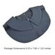 thumbnail image 5 of Cuello falso desmontable Alt Ropa Dickey suéter blusa media camisas para trajes de negocios ropa accesorios de ropa Black 2 Pack Advancent AP008266-04B, 5 of 5