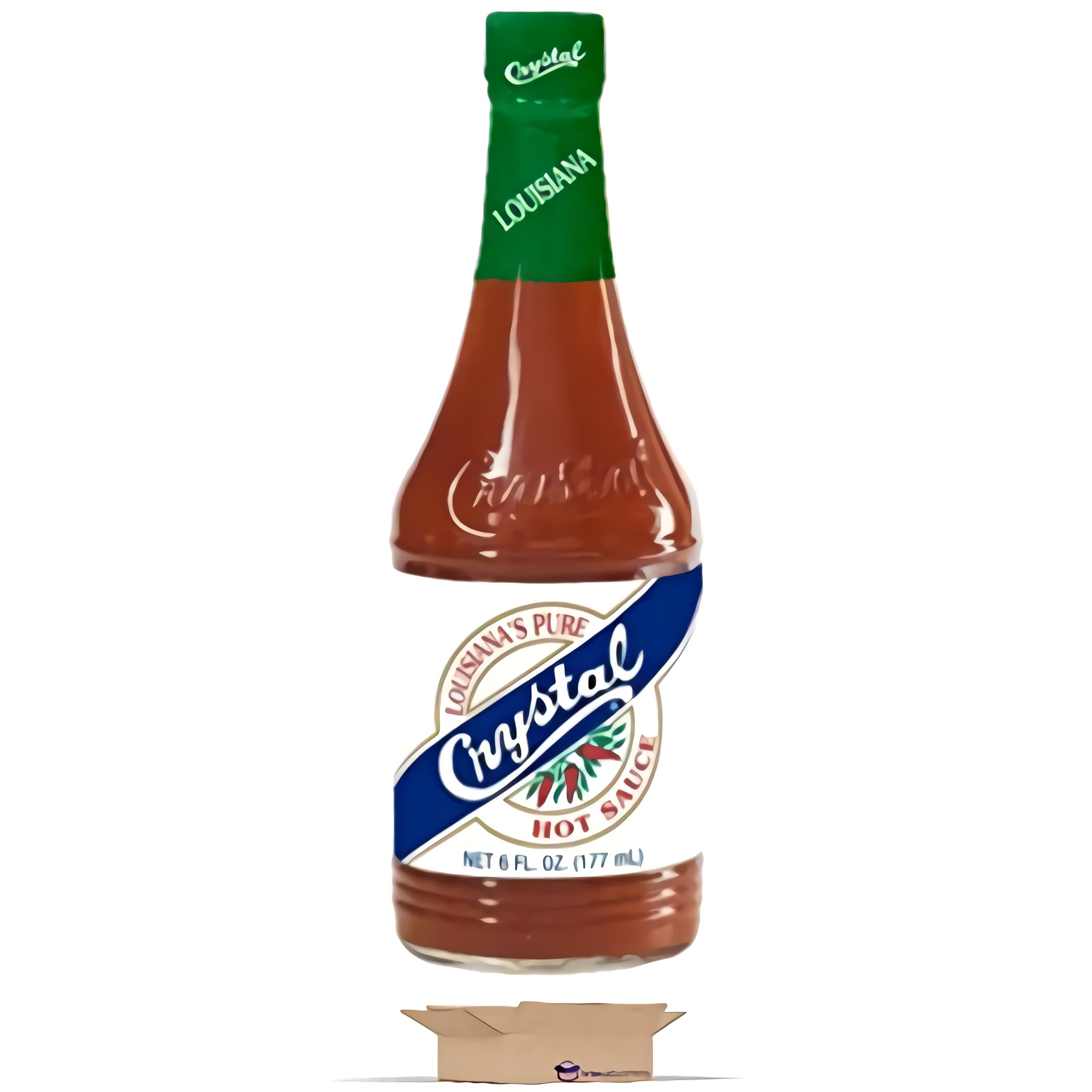 Louisiana Pure Hot Sauce Value Pack| 6 Oz Bottle | Pack of 6