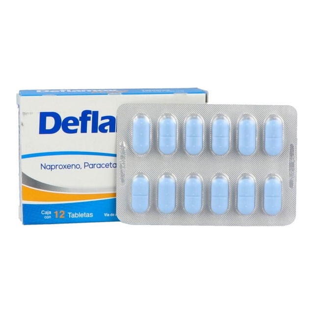 Deflamox Plus 275 300 mg Caja Con 12 Tabletas Daflamox TABLETA