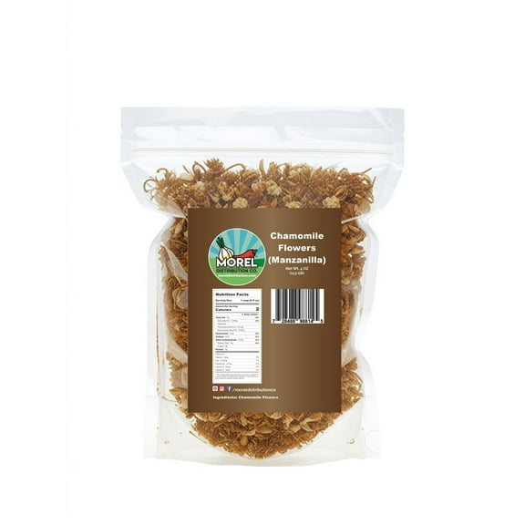 Dried Chamomile Flowers, Chamomile Tea loose leaf, Manzanilla 4 oz, 8 oz, 1 lb (4 oz)
