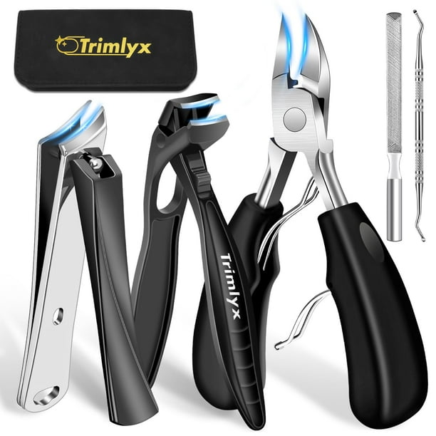 Cortaúñas Trimlyx para uñas gruesas con juego de 5 piezas