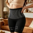 thumbnail image 2 of APEXFWDT Women's High Waist Postpartum Shapewear Shorts, Compression Thigh Slimmer Hip Lifting Body Girdle, 2 of 7