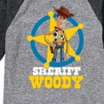 thumbnail image 3 of Toy Story - Sheriff Woody - Toddler And Youth Raglan Graphic T-Shirt, 3 of 5