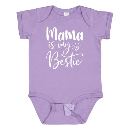 

Inktastic Mama is My Bestie Gift Baby Boy or Baby Girl Bodysuit