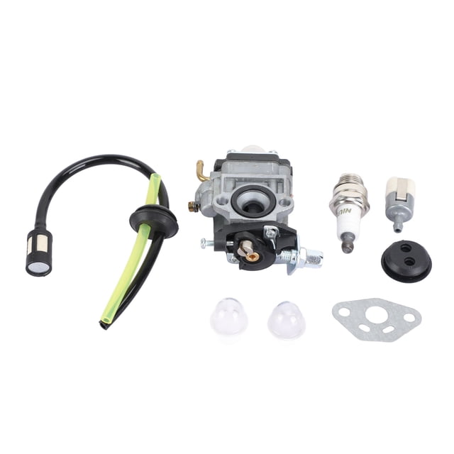 Carb Spark Plug Kit, Durable Heat Lawn Mower Carburetor Kit Stable Performance Sturdy Rustproof For TH23 TH26 TH34 23 25 26 33 35CC