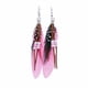 thumbnail image 1 of Pendientes de Plumas onlyliua Colgantes en Borlas y Cuentas Estilo bohemio, 1 of 2