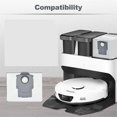 thumbnail image 2 of 6 Pack Dust Bags for Roborock S8 Pro Ultra, S8+,S7 MaxV Ultra/Max Ultra, Robot Vacuum 2.5L Vacuum Ba, 2 of 5