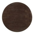 thumbnail image 3 of Dining Table, Round, Wood, Metal Steel, Gold Dark Brown Brown Walnut, Modern Contemporary Urban Design, Kitchen Room Cafe Bistro Restaurant Hospitality, 3 of 5