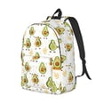 thumbnail image 4 of Wukai Lovely Avocado Paper Reusable Cosmetic bag,Travel Toiletry Organizer Capacity,Waterproof Puzzle Bags, 4 of 7