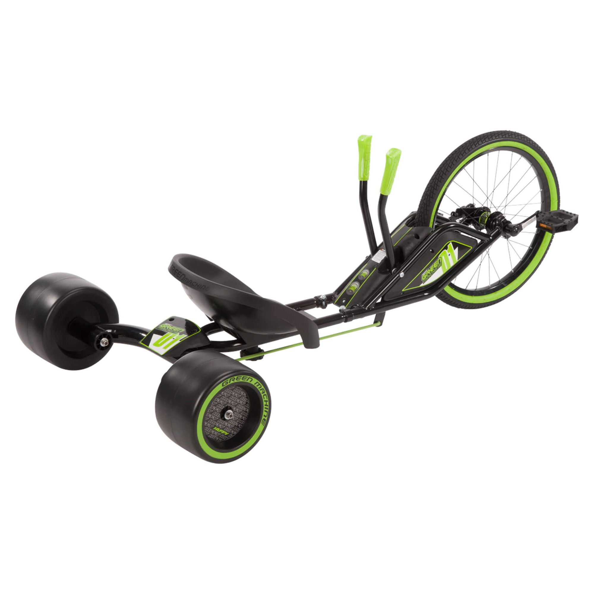 Huffy Green Machine RT 20-Inch 3-Wheel Tricycle in Green and Black - image 4 of 4
