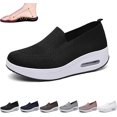 thumbnail image 1 of Espadrilles Orthopédiques pour Femmes, Espadrilles à Plateforme Extensibles en Maille, Mode Décontractée Confortable pour la Marche, 1 of 5