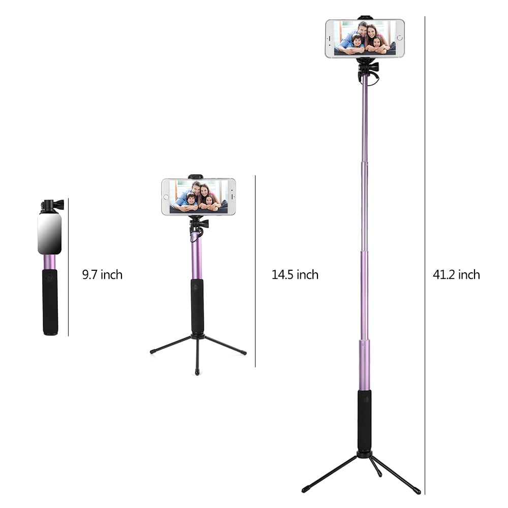 Sumaclife Universal Wireless Remote Control Selfie Stick And Mini Tripod