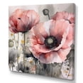 thumbnail image 2 of Designart "Pink Peonies Blooms II" Floral Peony Wall Art Living Room, 2 of 5