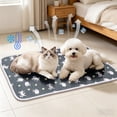 thumbnail image 3 of Dog Cooling Mat 2.0, 20" x 28" Thick & Durable Cooling Mat for Dogs, Waterproof Ice Silk Cooling Mat for Dogs & Cats, Portable & Washable Pet Cooling Blanket, Beds for Summer Washable & Non-Toxic, 3 of 4