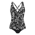 thumbnail image 4 of Summersalt swimsuits for women Two Piece Swimwear Floral Print Tankini Top And High Waisted Bottom Swimsuit For Women Swim Shorts Set Swim Shorts Girls Size 14 Womens Swimming Suit Tops Underwire Swi, 4 of 4