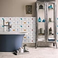 thumbnail image 6 of Tile Wall Decals 10 Pcs Vinyl Stickers Peel and Stick Removable Tiles Transfer Sticker for Kitchen Backsplash Bathroom Shower Wall Renovation Decor 6x6inch, 6 of 10