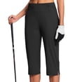 thumbnail image 4 of HEILAU Dressy Capri Pants for Women High Waisted Work Casual Cropped Pants Summer Slacks Stretch Dress Pants with Pockets, S-5XL Black, 4 of 7