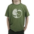 thumbnail image 1 of Boy's Word Art T-shirt - Yin Yang Cat, 1 of 2