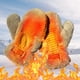 thumbnail image 1 of Guantes De Invierno Para Mujer, Con Forro De Piel Sintética, Manoplas Suaves Y Afelpadas, Protección Contra El Frío Y El Viento, 1 of 8