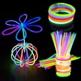 thumbnail image 4 of Safeglitz Halloween Glow Sticks – 1ml Glow-in-the-Dark Accessories for Kids & Adults 1 Apple Glasses Accessory (Excluding Fluorescent Sticks), 4 of 9