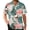 Color-2, variant on Hawaiian Shirt for Men Mens Button Down Shirt Flamingo Parrot Coastal Tropical Short Sleeve Aloha Shirt Curved Hem Beach Shirt Mens Summer Shirts