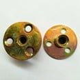 thumbnail image 3 of GOOHOCHY 10Pcs Threaded Insert Nuts Golden Metal Load-bearing Threads for DIY Projects, 3 of 6