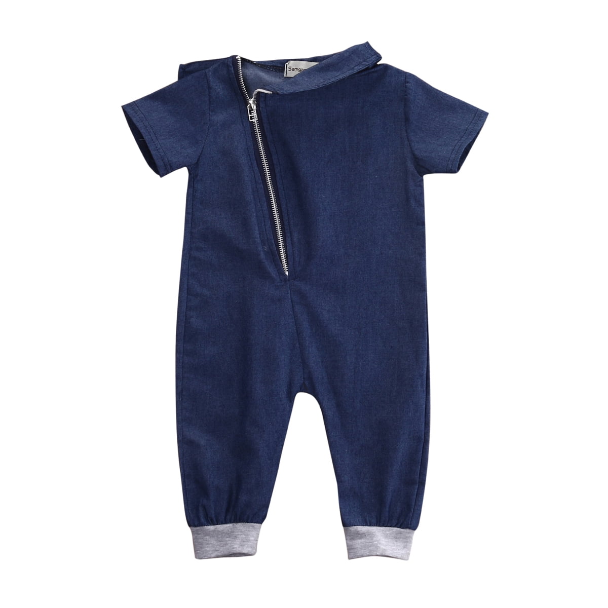 baby boy denim jumpsuit