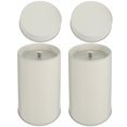 thumbnail image 4 of 2Pcs Tea Tin Canister with Airtight Lids Tinplate Storage Jars Loose Leaf Tea Canisters, 4 of 8