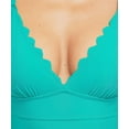 thumbnail image 3 of Attraco Womens One Piece Swimsuit Scalloped High Cut Backless Monokini Bathing Suit, 3 of 6
