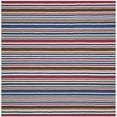 thumbnail image 4 of SAFAVIEH Kids Stripes Striped Cotton Area Rug, Ivory/Multi, 4' x 6', 4 of 8