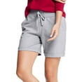 thumbnail image 2 of Hanes Women's French Terry Bermuda Pocket Short, Style O4681, 2 of 2