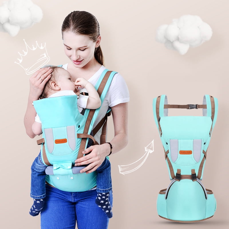 Removable Newborn Infant Baby Carrier Hip Seat Chair Shoulder Straps 4 Seasons 