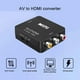 thumbnail image 4 of RCA to HDMI AV to HDMI Converter 1080P Mini RCA CVBS Video Audio Converter Adapter PAL/NTSC for TV/P, 4 of 5