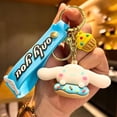 thumbnail image 3 of Llavero Kawaii Sanrio de dibujos animados, bonito Kuromi Cinnamoroll, Hello Kitty, My Melody, colgante de mochila, adornos, regalos de joyería, 3 of 5