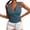 Blue, variant on Sngxgn Womens Casual Summer Halter Neck Tank Tops Sleeveless Shirts Loose Fit Blouse(Blue,M)