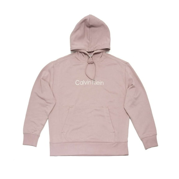 Calvin Klein Men's Logo French Terry Hoodie, Zephyr,XL - US