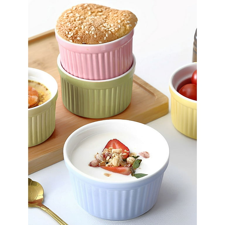 Ramekin Set Oven Safe Ramekins Oz Ramekins 4-Piece Porcelain