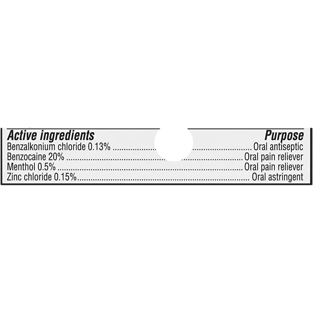 Orajel 4X Medicated For Toothache & Gum Relief, Cooling Gel, 0.25 oz (Pack of 4)