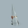 thumbnail image 3 of Visland Ring Display Stand Jewelry Rack Solid Circular Cone Shape Ring Photography Presentation Holder Exhibition Storage Rack, 3 of 7