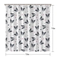 thumbnail image 5 of French Bulldog Shower Curtain 72"x72" ,Bathroom Decorative Shower Curtains Set with 12 Hooks,Modern Waterproof Washable Shower Curtain, 5 of 6