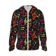 thumbnail image 1 of Balery Music Notes Sudadera ligera de manga larga con capucha y protección solar UPF 50+ para hombre y mujer, ideal para pesca y running-X-Large, 1 of 7