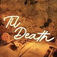 thumbnail image 2 of Letrero LED de neón SYLHOME «Til Death» para decoración de bodas, 2 of 8